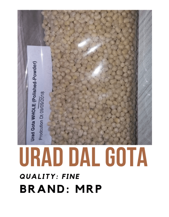 URAD DAL GOTA (WHOLE WITHOUT SKIN)-MRP-Agro