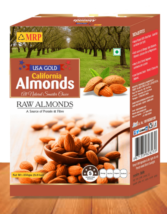 ALMONDS USA GOLD 250GM-MRP-Agro(2nd image)